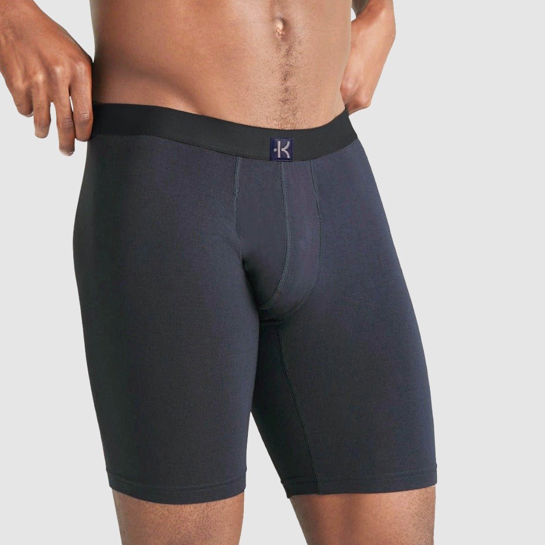 Second Skin Tencel™ Modal Long Leg Boxer Brief - No Fly (9 inch inseam leg) - kula