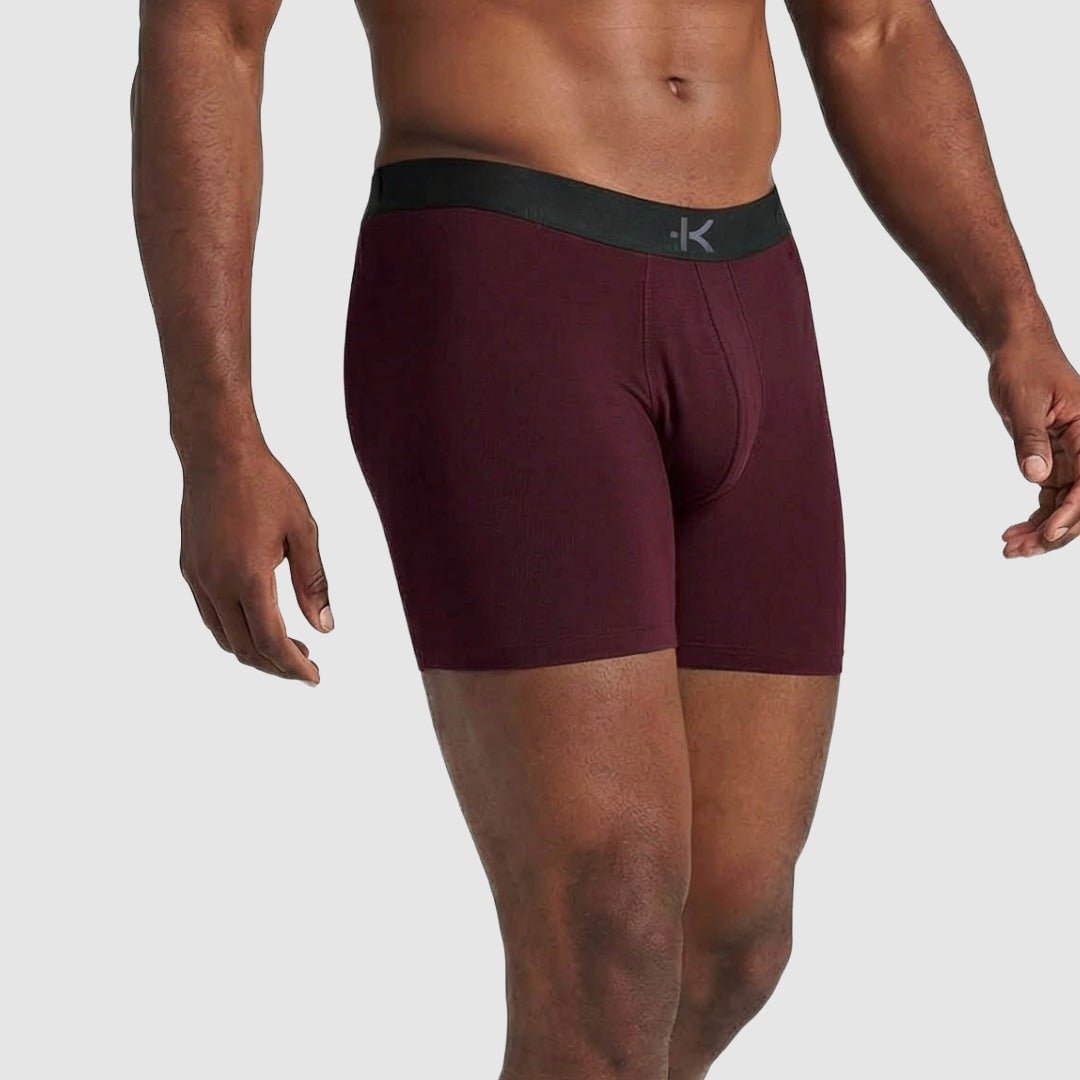 Second Skin Tencel™Modal Standard Length Boxer Brief - No Fly (6 inch inseam leg) - kula