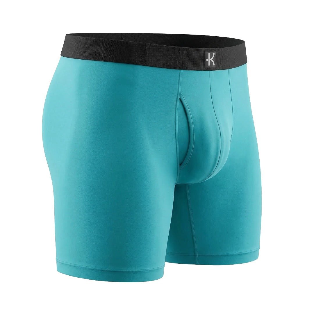 Second Skin Tencel™ Modal Standard Length Boxer Brief - With Fly - 6 inch inseam leg - kula