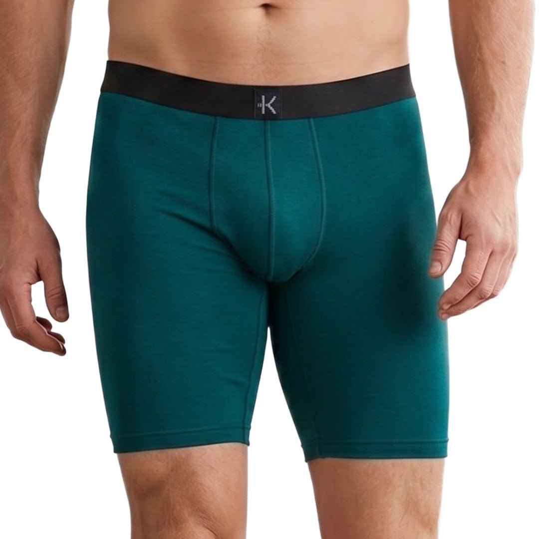 Second Skin Tencel™ Modal Long Leg Boxer Brief - No Fly (9 inch inseam leg) - kula