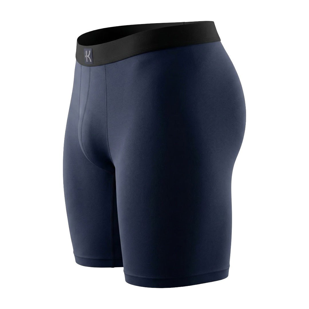 Second Skin Tencel™ Modal Long Leg Boxer Brief - No Fly (9 inch inseam leg) - kula