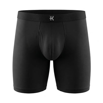Second Skin Tencel™ Modal Standard Length Boxer Brief - With Fly - 6 inch inseam leg - kula
