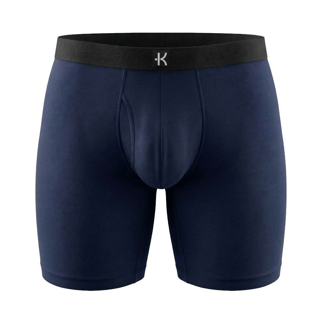 Second Skin Tencel™ Modal Standard Length Boxer Brief - With Fly - 6 inch inseam leg - kula