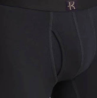 Second Skin Tencel™ Lyocell Long Leg Boxer Brief - With Fly - 9 inch inseam leg