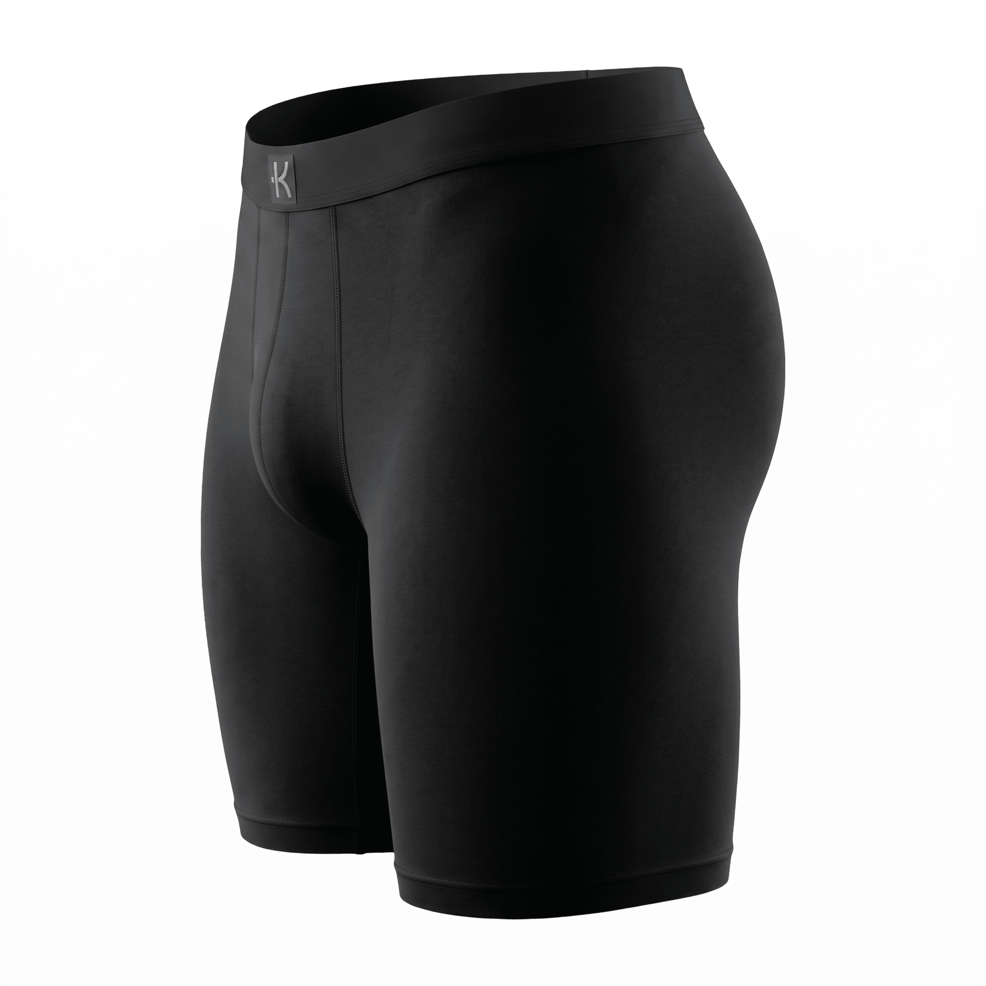 Second Skin Tencel™ Modal Long Leg Boxer Brief - With Fly - 9 inch inseam leg - kula
