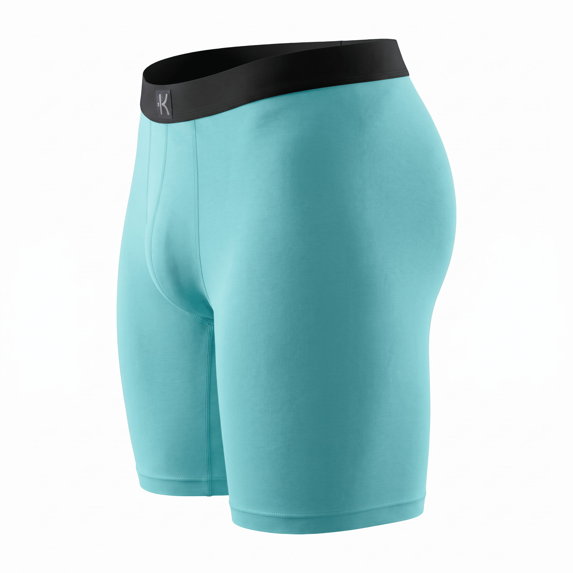 Second Skin Tencel™ Modal Long Leg Boxer Brief - With Fly - 9 inch inseam leg - kula