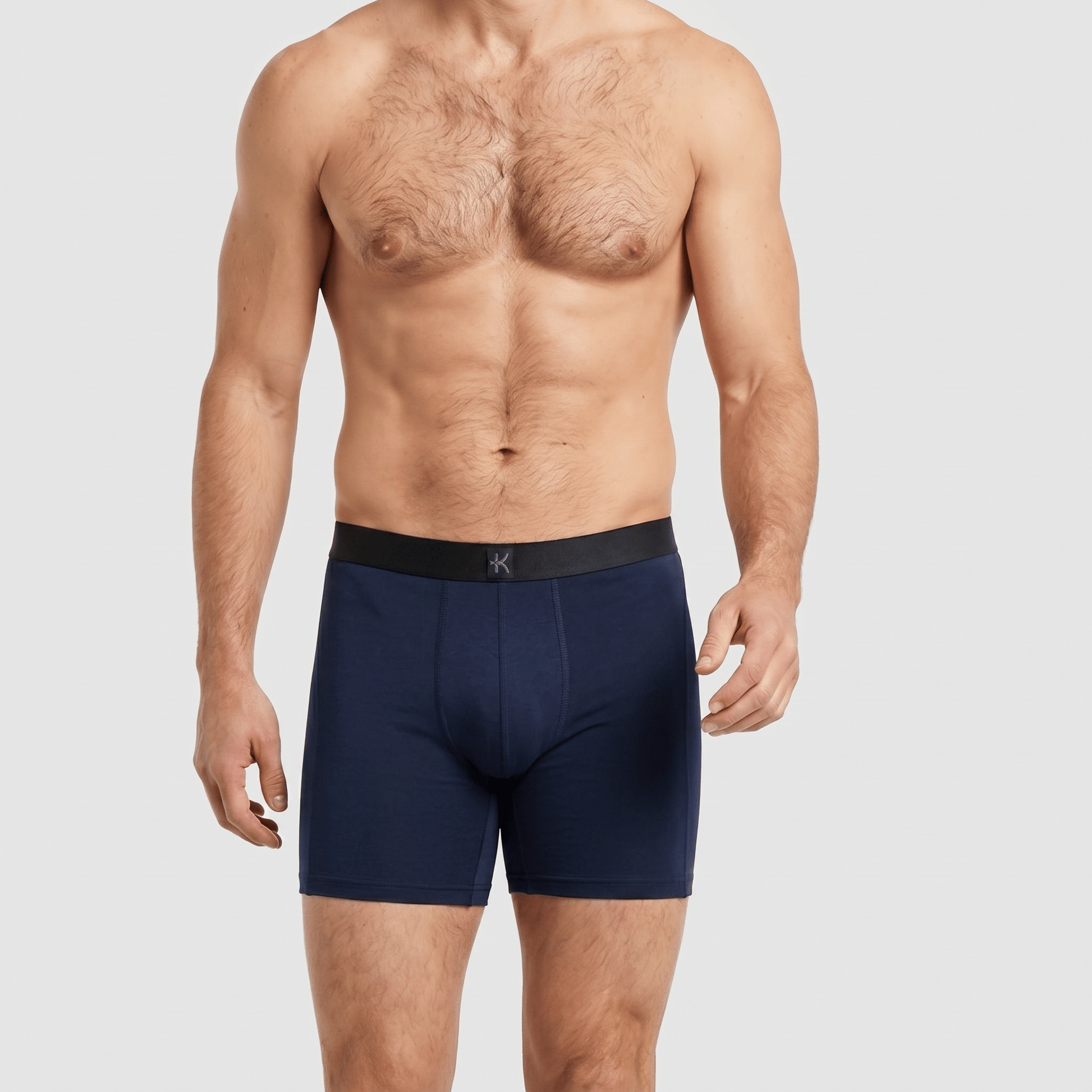 Second Skin Tencel™Modal Standard Length Boxer Brief - No Fly (6 inch inseam leg) - kula