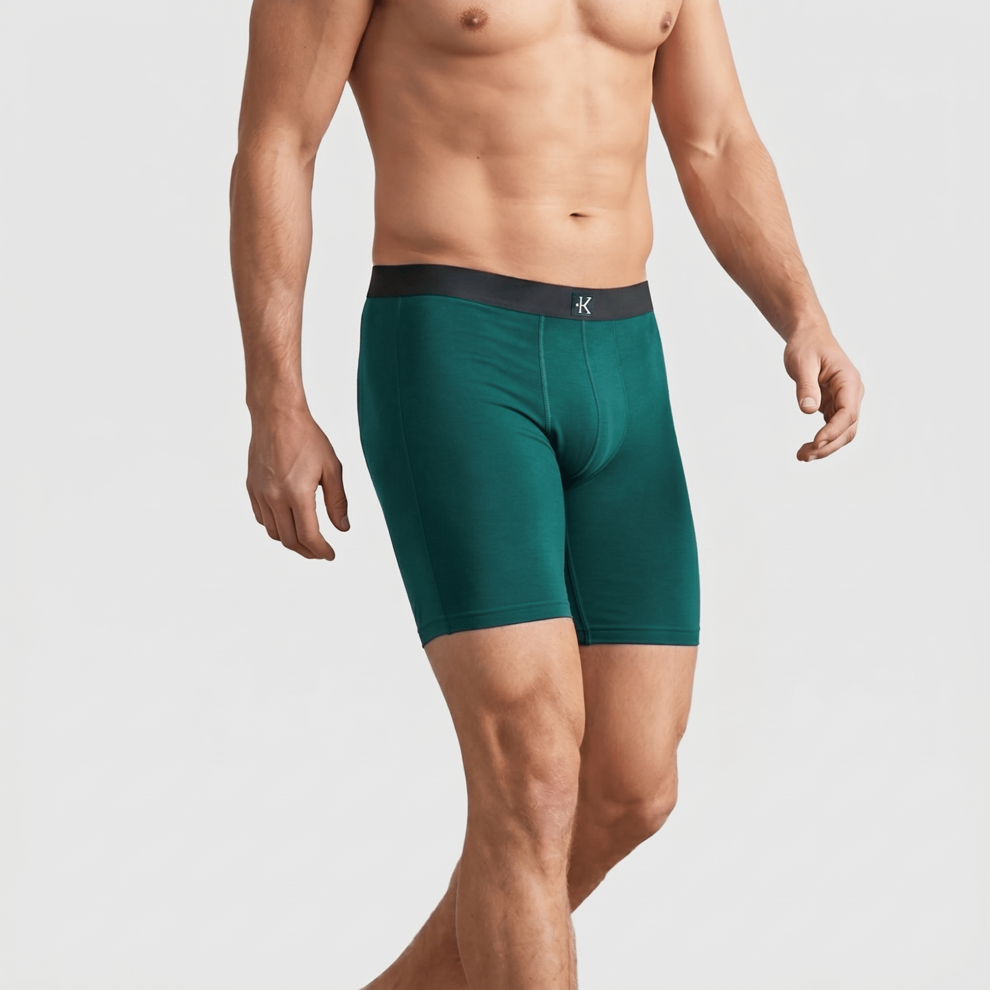 Second Skin Tencel™ Modal Long Leg Boxer Brief - No Fly (9 inch inseam leg) - kula