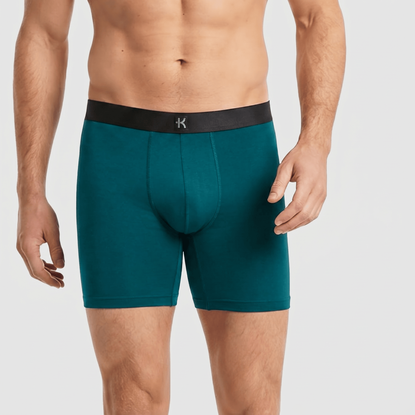 Second Skin Tencel™Modal Standard Length Boxer Brief - No Fly (6 inch inseam leg) - kula