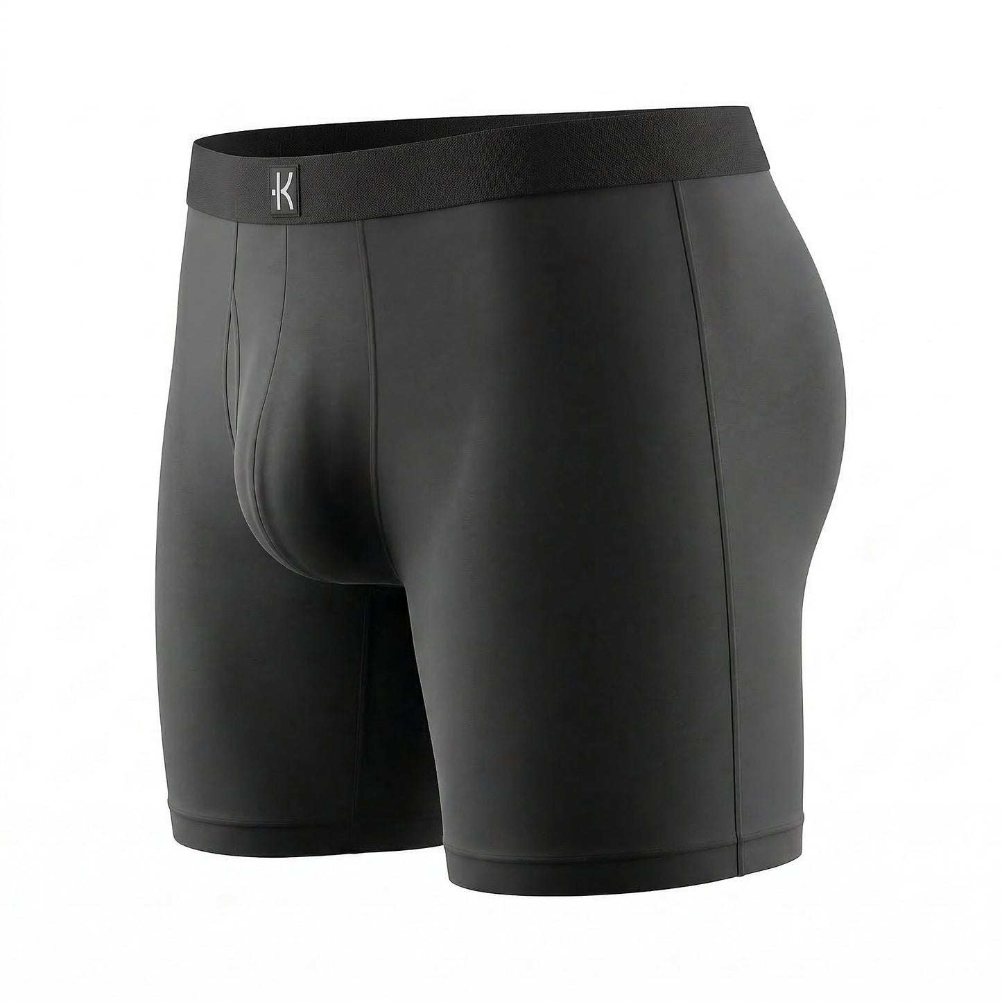Second Skin Tencel™ Modal Standard Length Boxer Brief - With Fly - 6 inch inseam leg
