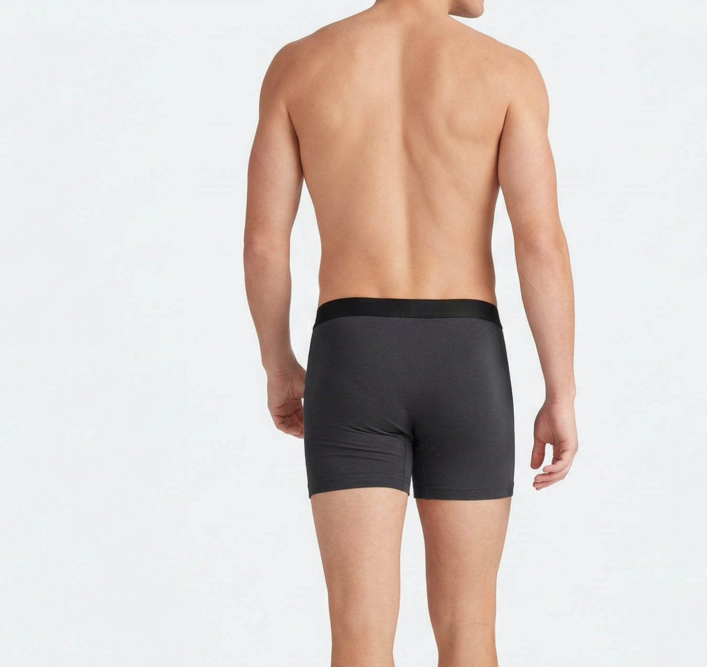 Second Skin Tencel™Modal Standard Length Boxer Brief - No Fly (6 inch inseam leg) - kula
