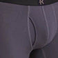 Second Skin Tencel™ Lyocell Long Leg Boxer Brief - With Fly - 9 inch inseam leg