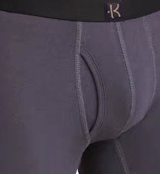 Second Skin Tencel™ Lyocell Long Leg Boxer Brief - With Fly - 9 inch inseam leg