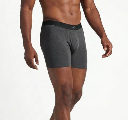 Second Skin Tencel™Modal Standard Length Boxer Brief - No Fly (6 inch inseam leg) - kula