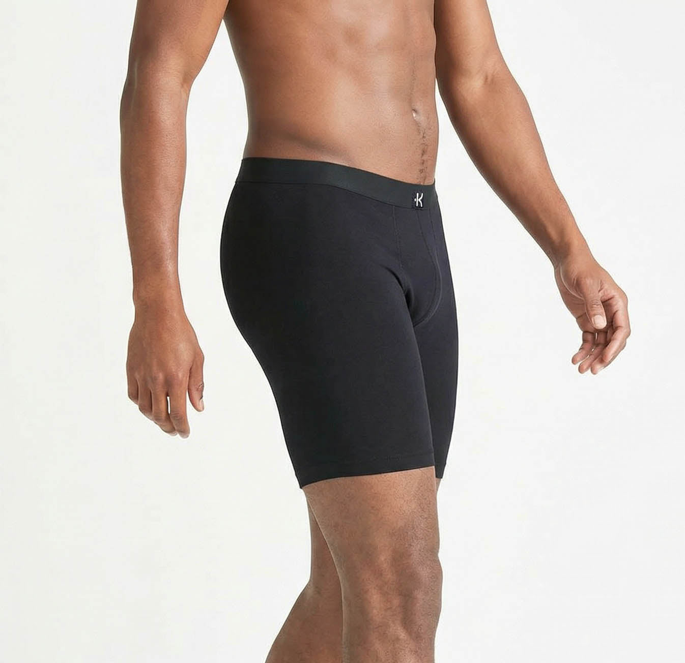 Second Skin Tencel™ Modal Long Leg Boxer Brief - No Fly (9 inch inseam leg)