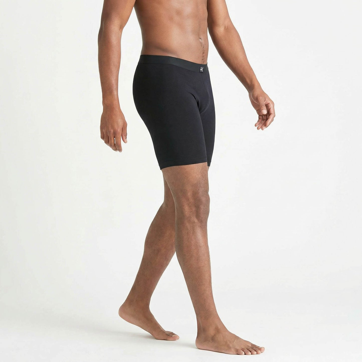 Second Skin Tencel™ Modal Long Leg Boxer Brief - No Fly (9 inch inseam leg)