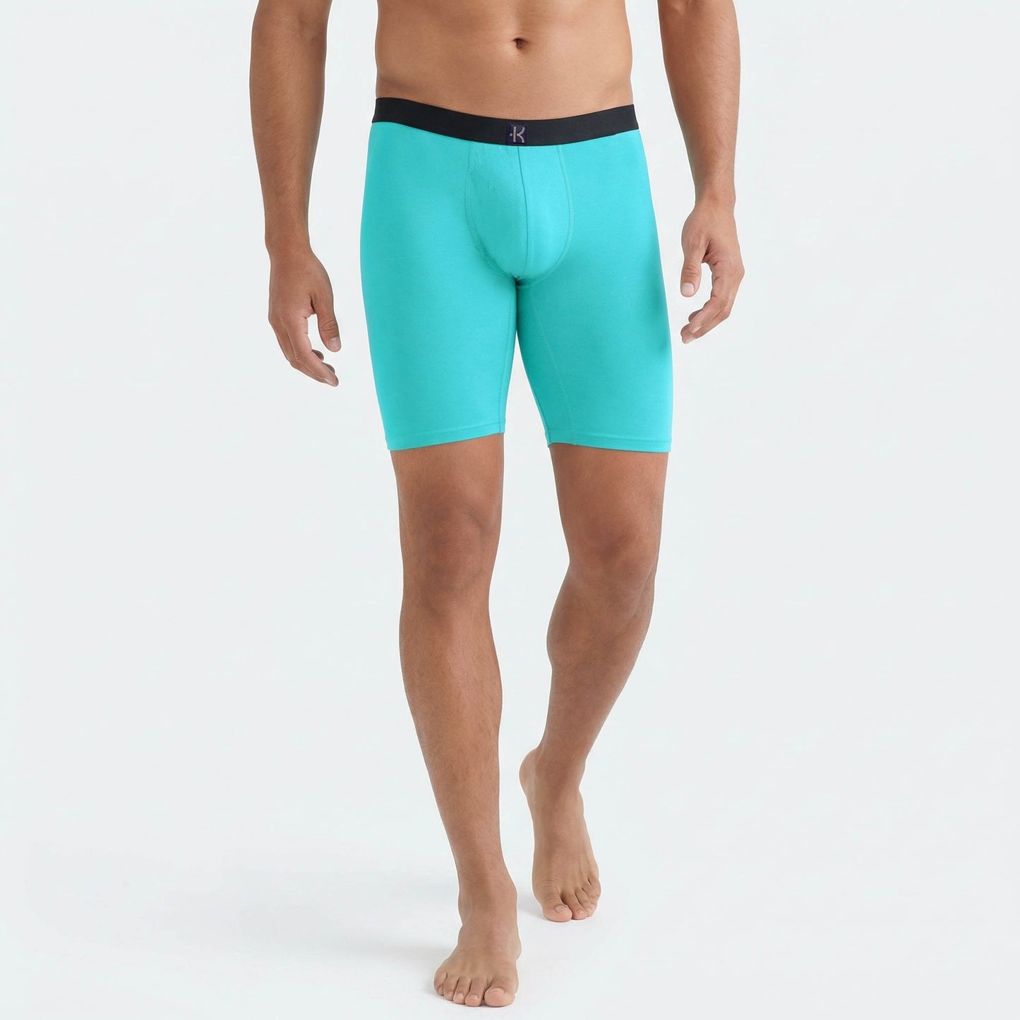 Second Skin Tencel™ Modal Long Leg Boxer Brief - No Fly (9 inch inseam leg) - kula