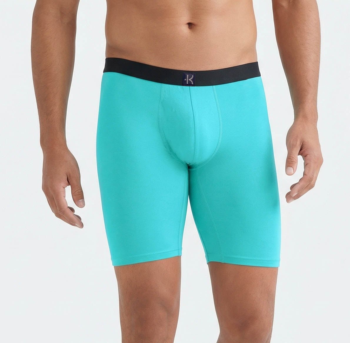 Second Skin Tencel™ Modal Long Leg Boxer Brief - No Fly (9 inch inseam leg) - kula