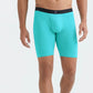 Second Skin Tencel™ Modal Long Leg Boxer Brief - With Fly - 9 inch inseam leg - kula