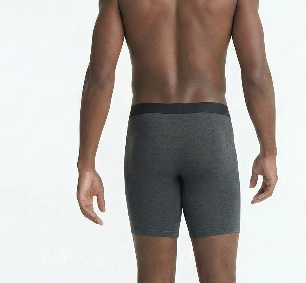 Second Skin Tencel™ Modal Long Leg Boxer Brief - No Fly (9 inch inseam leg)