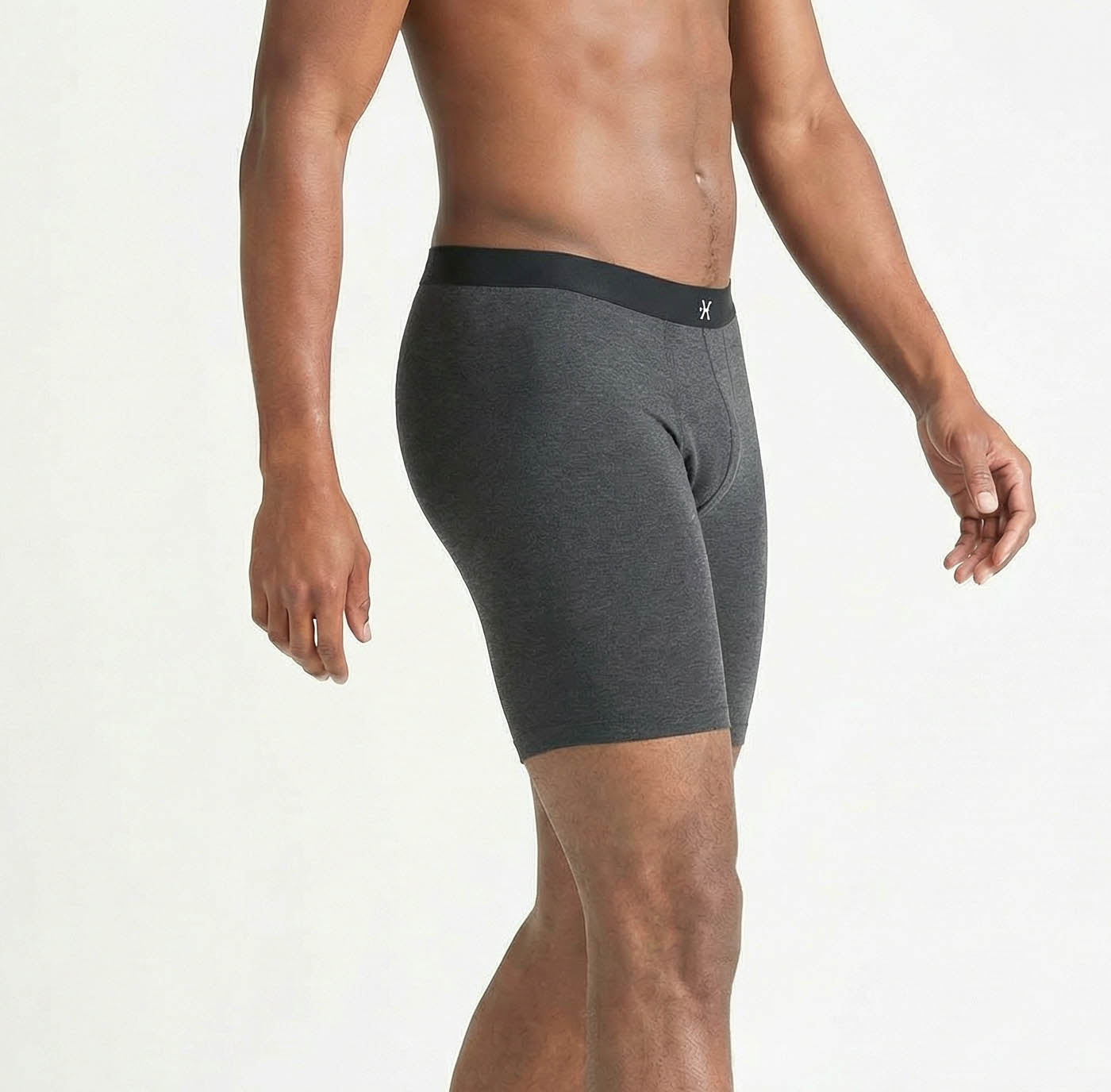 Second Skin Tencel™ Modal Long Leg Boxer Brief - No Fly (9 inch inseam leg)