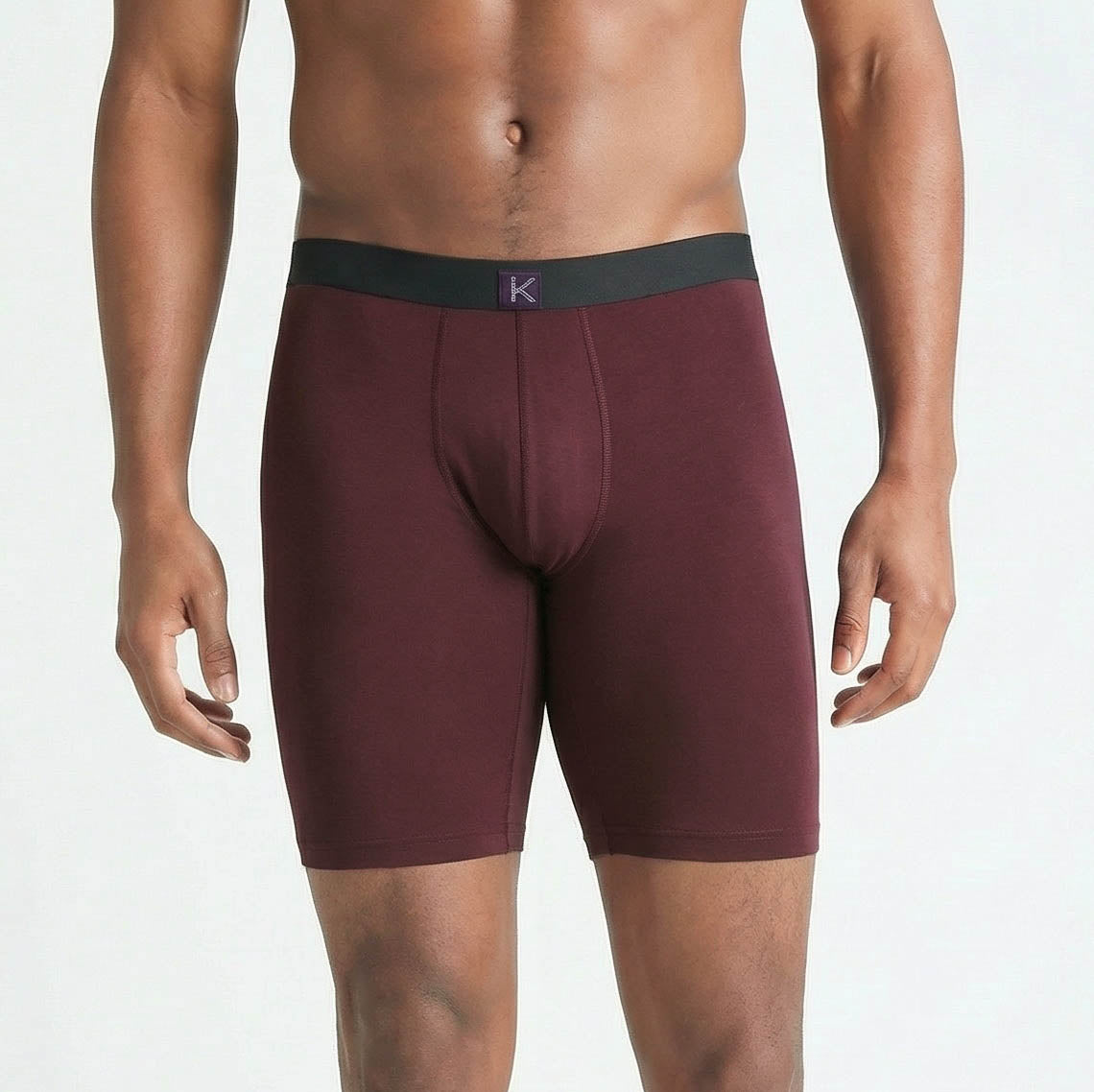 Second Skin Tencel™ Modal Long Leg Boxer Brief - No Fly (9 inch inseam leg)