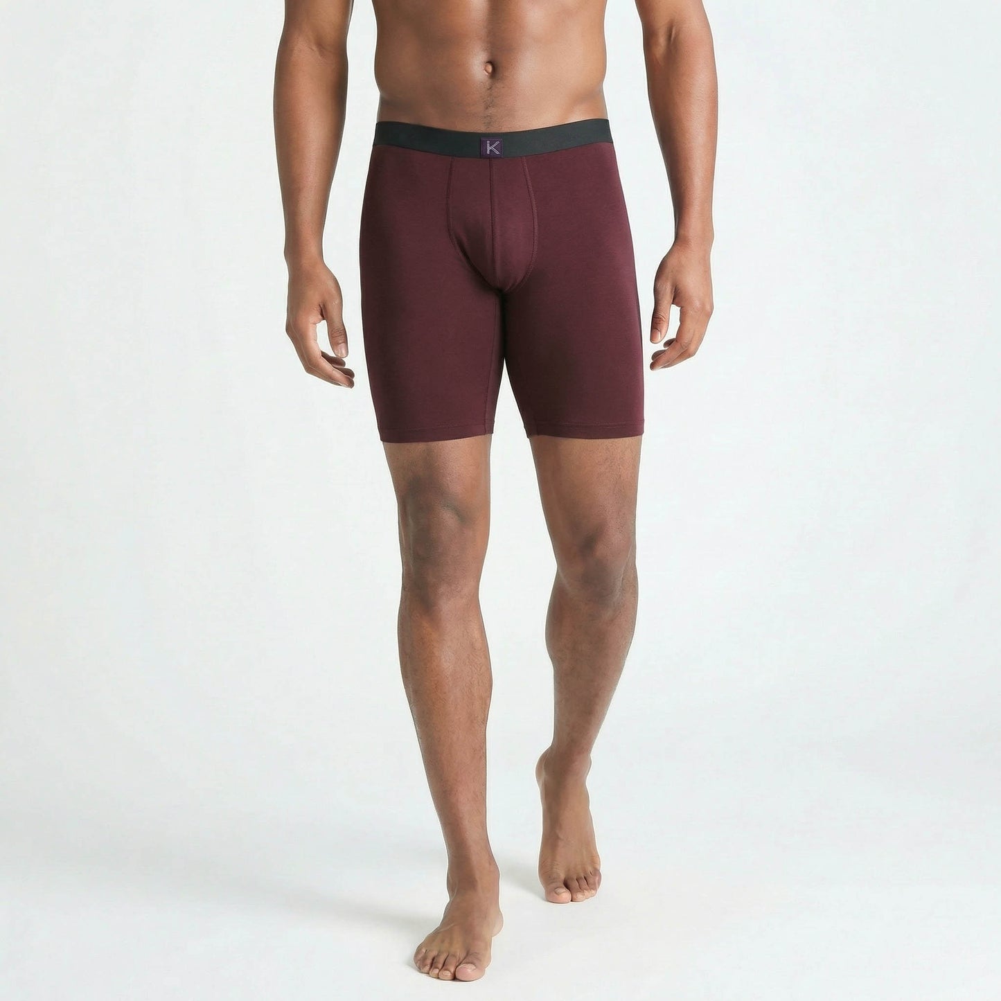 Second Skin Tencel™ Modal Long Leg Boxer Brief - No Fly (9 inch inseam leg)