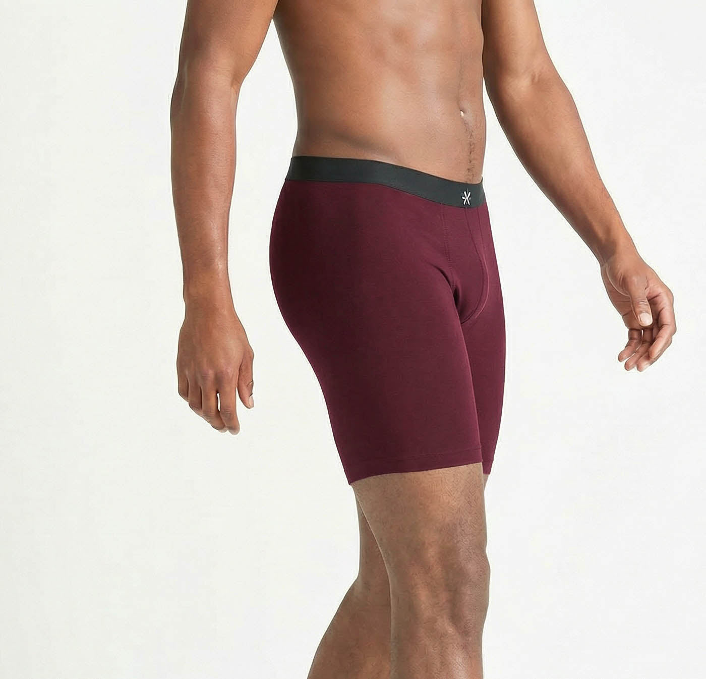 Second Skin Tencel™ Modal Long Leg Boxer Brief - No Fly (9 inch inseam leg)