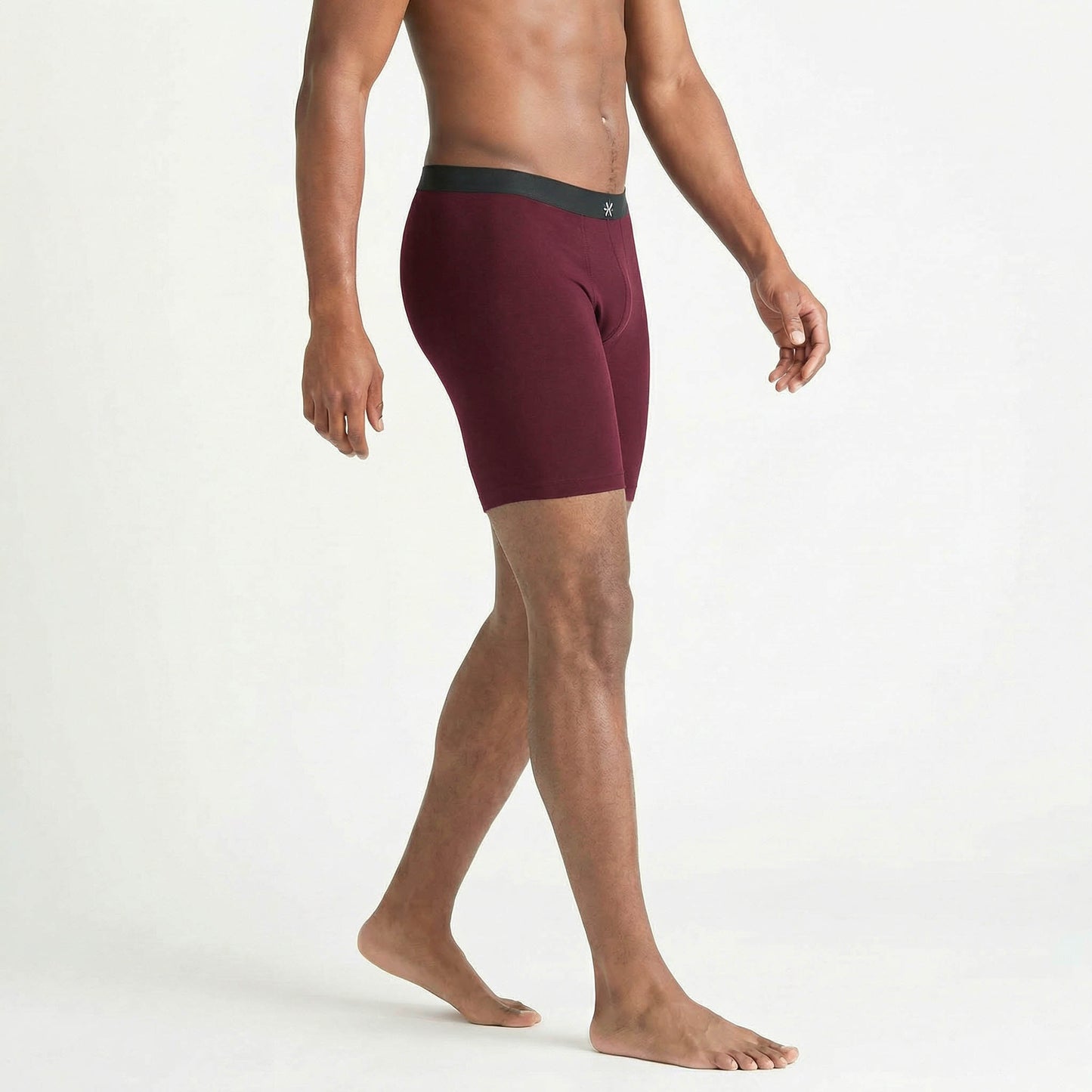 Second Skin Tencel™ Modal Long Leg Boxer Brief - No Fly (9 inch inseam leg)