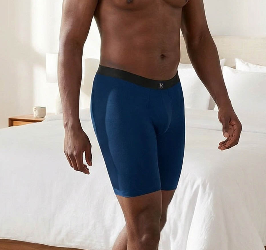 Second Skin Tencel™ Modal Long Leg Boxer Brief - No Fly (9 inch inseam leg)