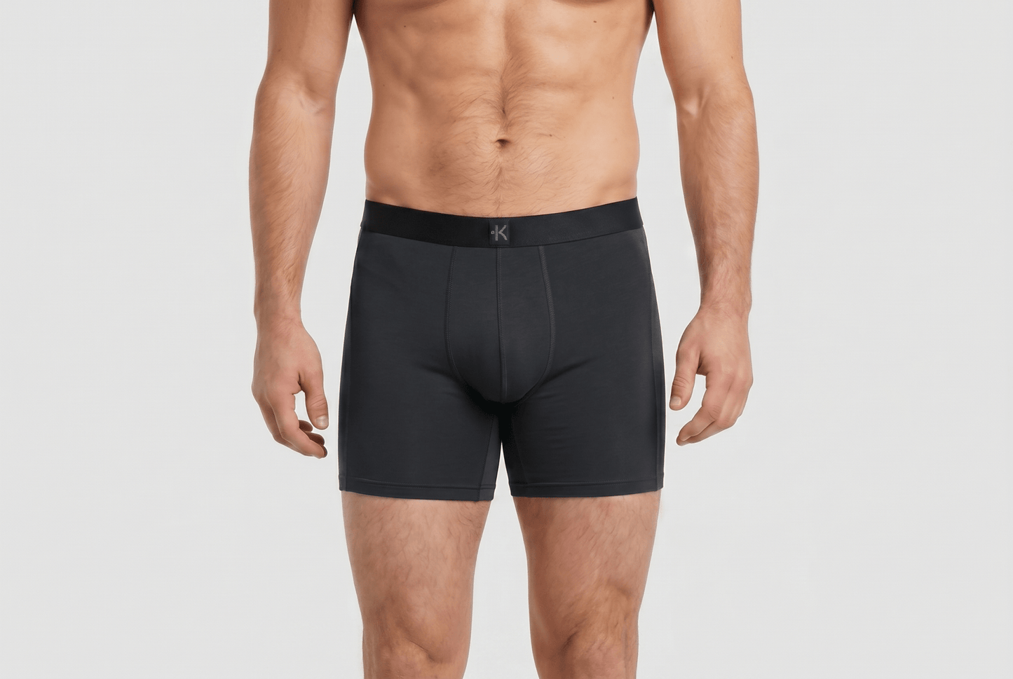 Second Skin Tencel™Modal Standard Length Boxer Brief - No Fly (6 inch inseam leg) - kula