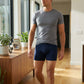 Second Skin Tencel™Modal Standard Length Boxer Brief - No Fly (6 inch inseam leg)