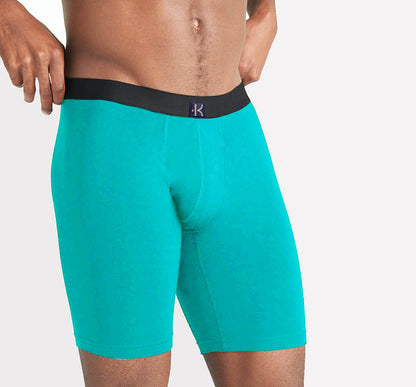 Second Skin Tencel™ Lyocell Long Leg Boxer Brief - No Fly (9 inch inseam leg)