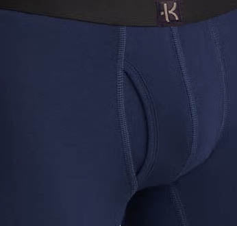 Second Skin Tencel™ Lyocell Long Leg Boxer Brief - With Fly - 9 inch inseam leg