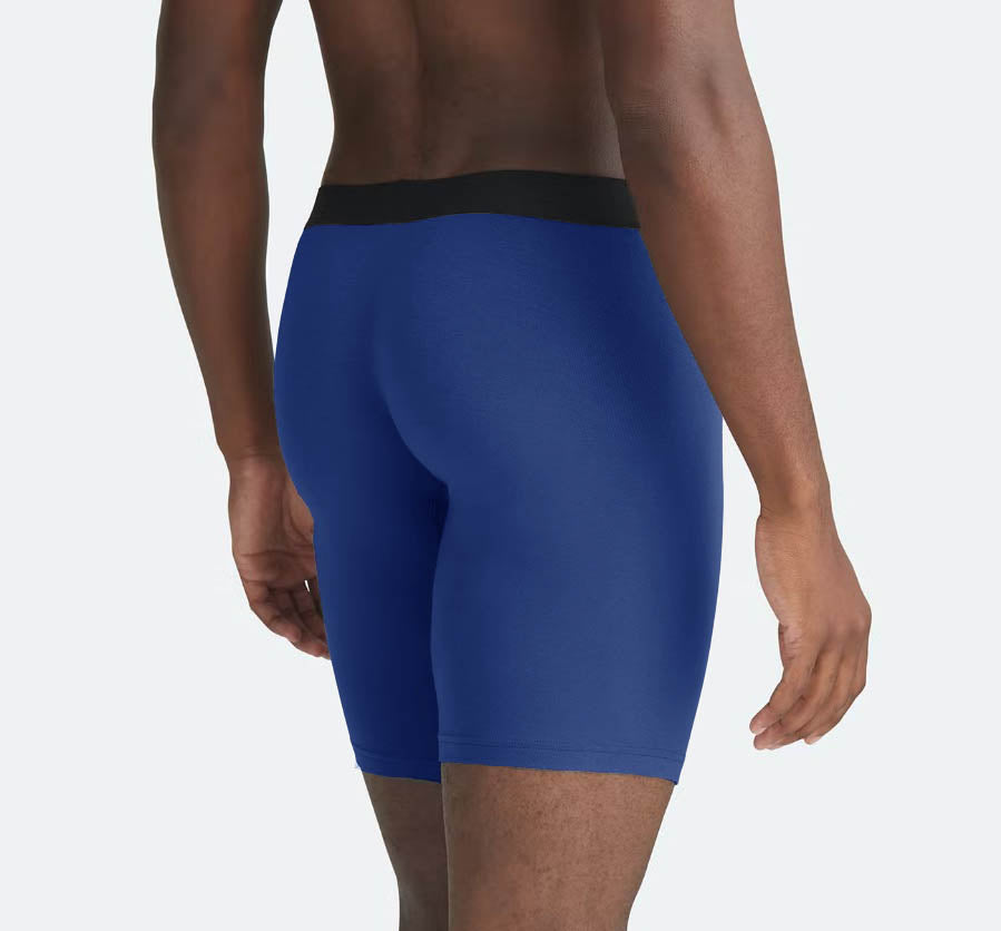 Second Skin Tencel™ Lyocell Long Leg Boxer Brief - With Fly - 9 inch inseam leg