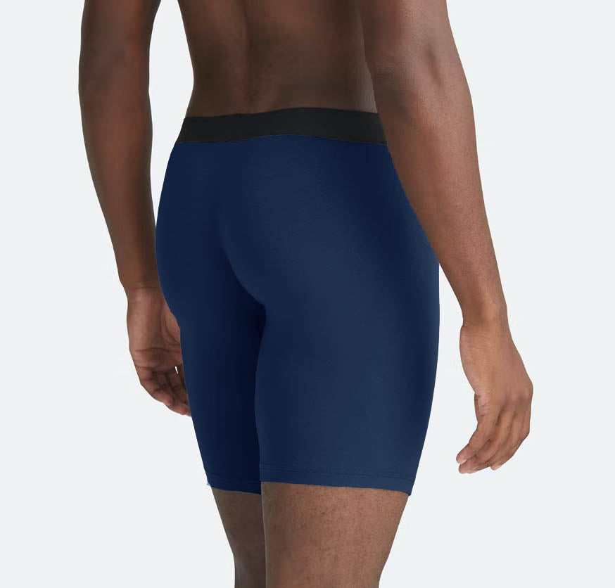Second Skin Tencel™ Lyocell Long Leg Boxer Brief - With Fly - 9 inch inseam leg