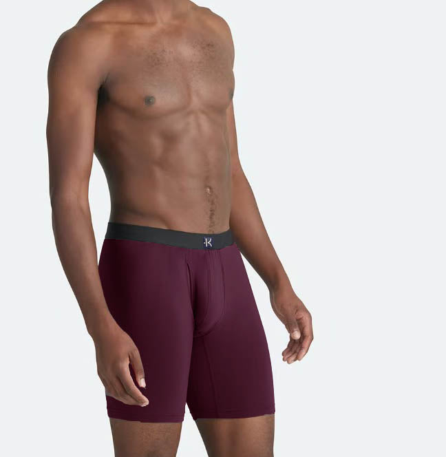 Second Skin Tencel™ Lyocell Long Leg Boxer Brief - With Fly - 9 inch inseam leg