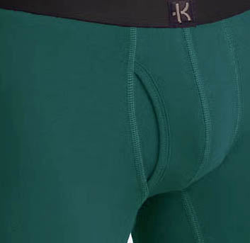 Second Skin Tencel™ Lyocell Long Leg Boxer Brief - With Fly - 9 inch inseam leg