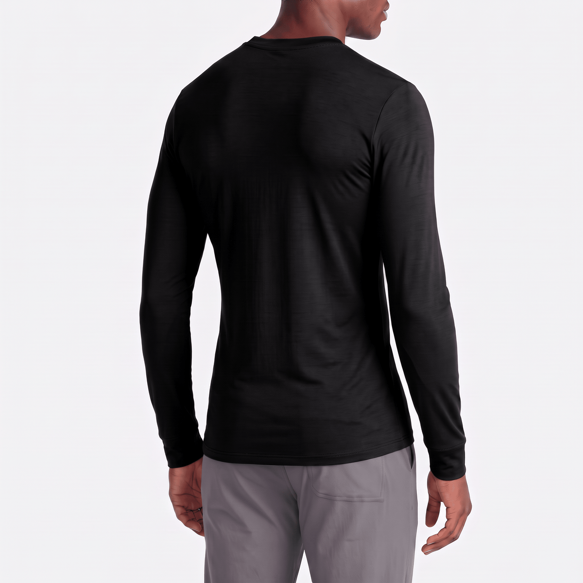 The Second Skin TENCEL™ Crew Neck Long Sleeve T-Shirt - kula