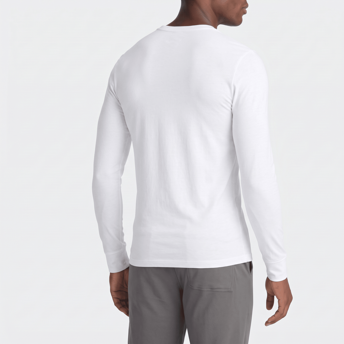 The Second Skin TENCEL™ Crew Neck Long Sleeve T-Shirt - kula