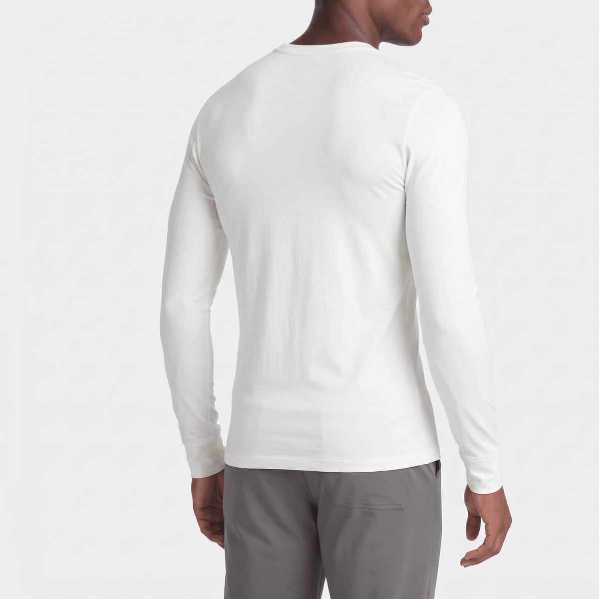 The Second Skin TENCEL™ Crew Neck Long Sleeve T-Shirt - kula