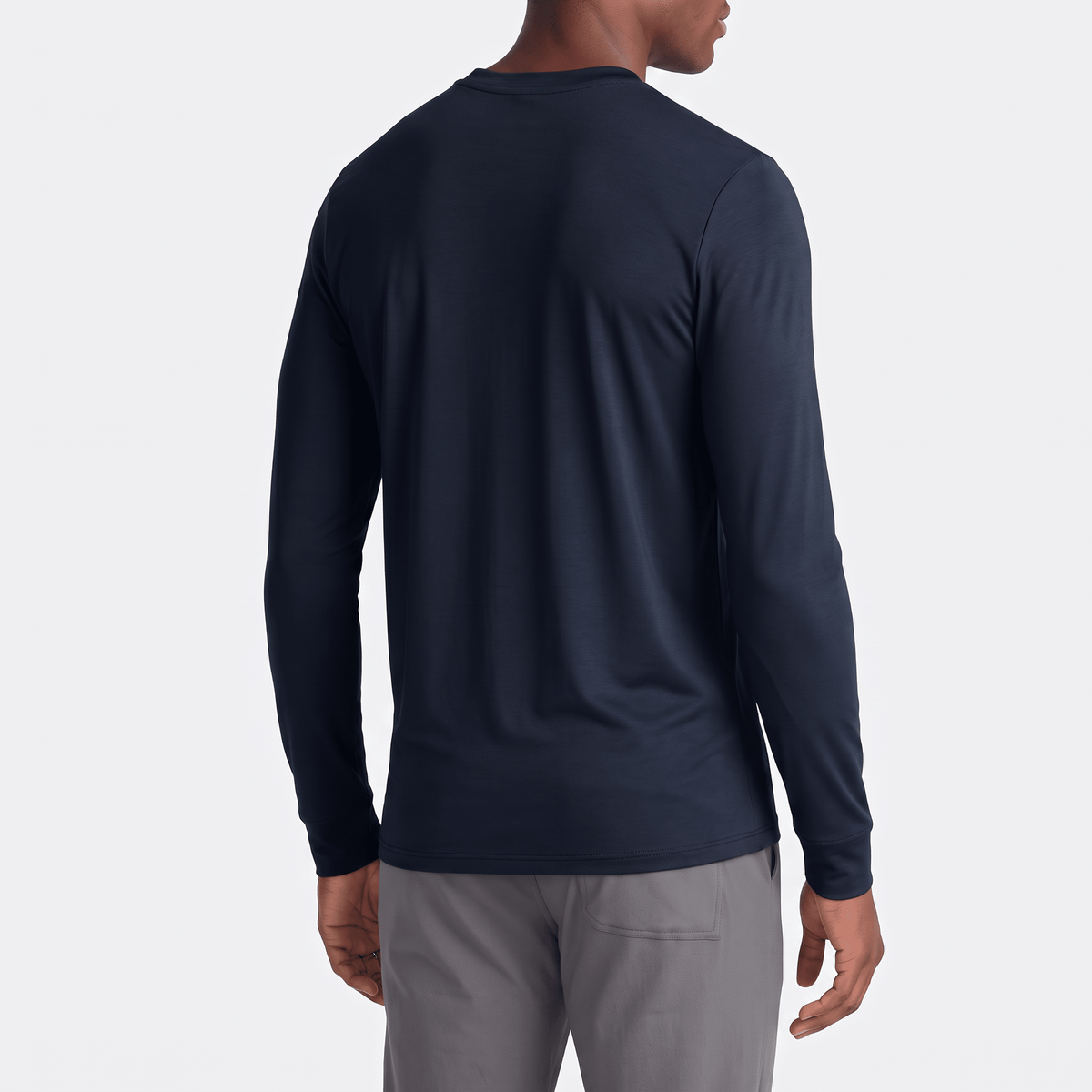 The Second Skin TENCEL™ Crew Neck Long Sleeve T-Shirt - kula