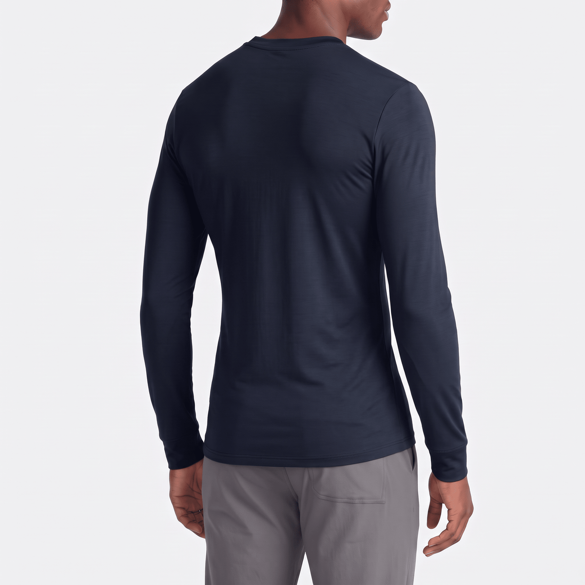The Second Skin TENCEL™ Crew Neck Long Sleeve T-Shirt - kula