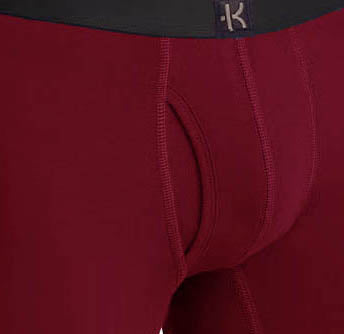 Second Skin Tencel™ Lyocell Long Leg Boxer Brief - With Fly - 9 inch inseam leg