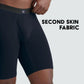 Second Skin Tencel™ Lyocell Long Leg Boxer Brief - With Fly - 9 inch inseam leg