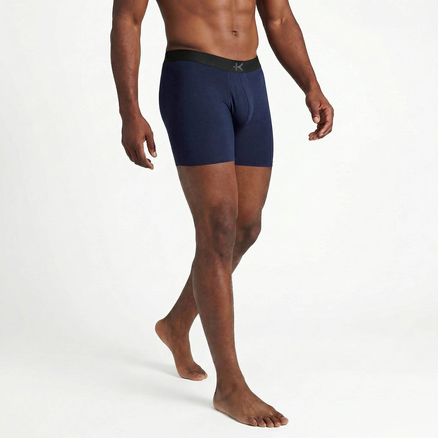Second Skin Tencel™Modal Standard Length Boxer Brief - No Fly (6 inch inseam leg)