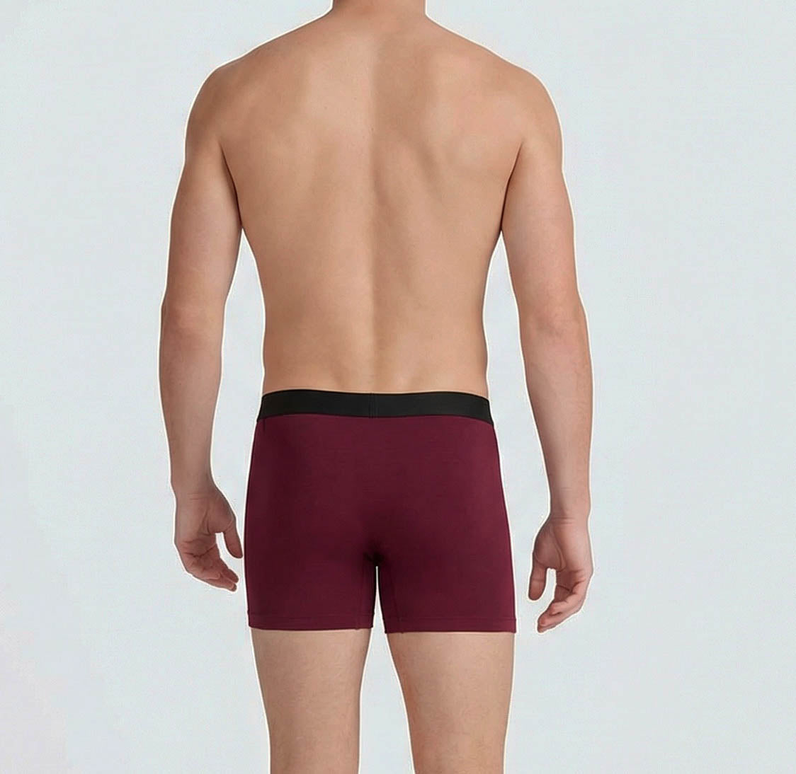 Second Skin Tencel™ Modal Standard Length Boxer Brief - With Fly - 6 inch inseam leg