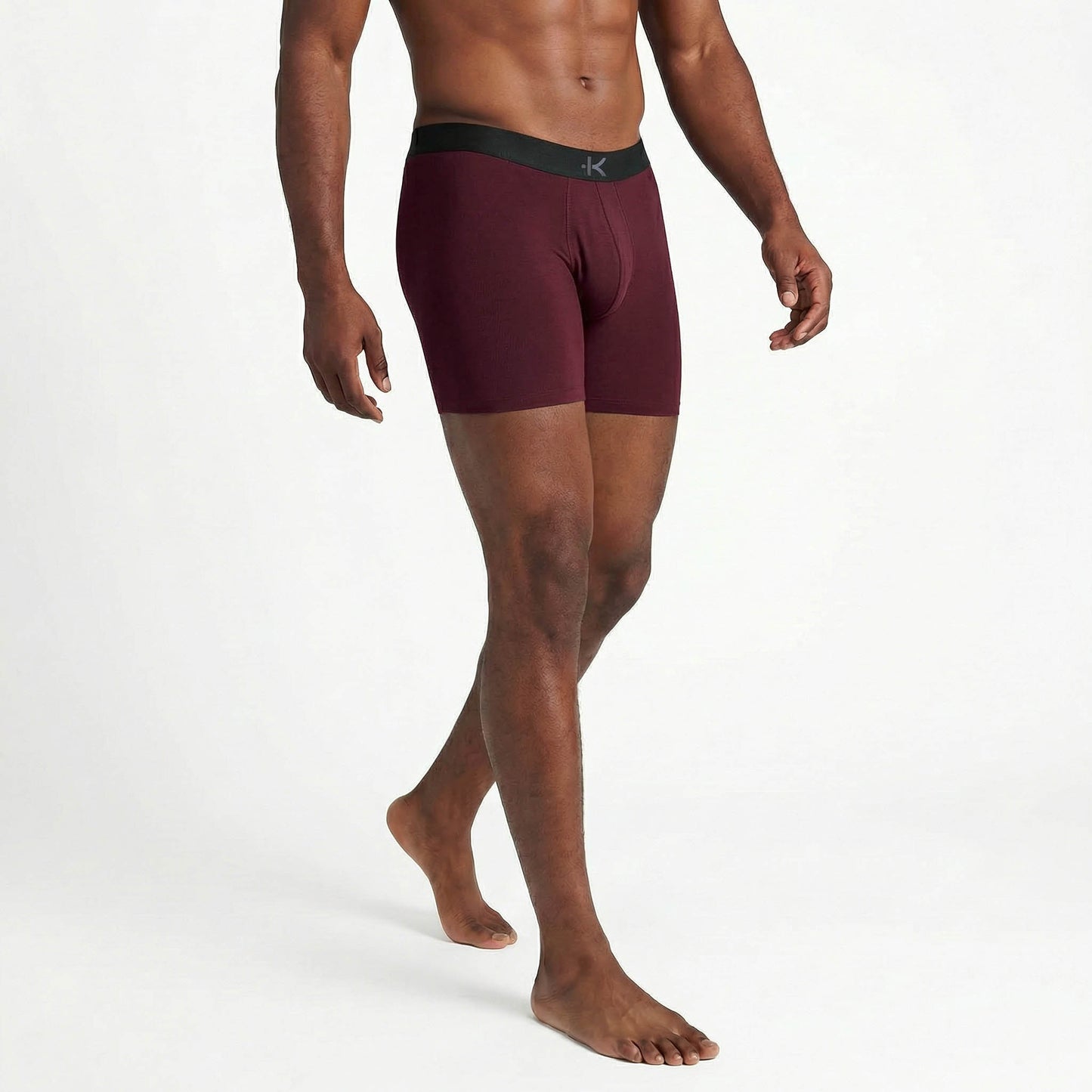 Second Skin Tencel™Modal Standard Length Boxer Brief - No Fly (6 inch inseam leg)