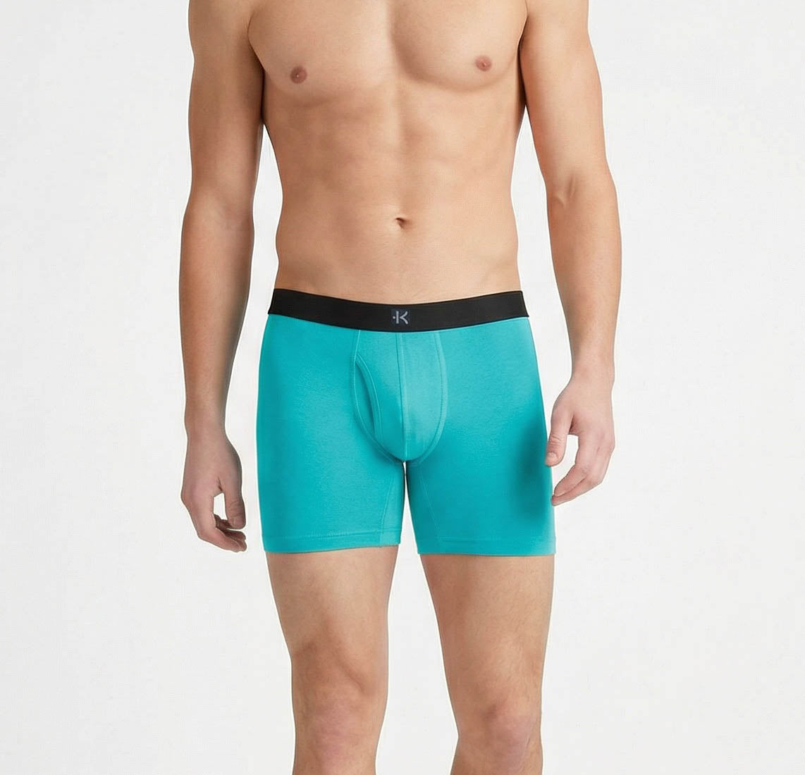Second Skin Tencel™ Modal Standard Length Boxer Brief - With Fly - 6 inch inseam leg