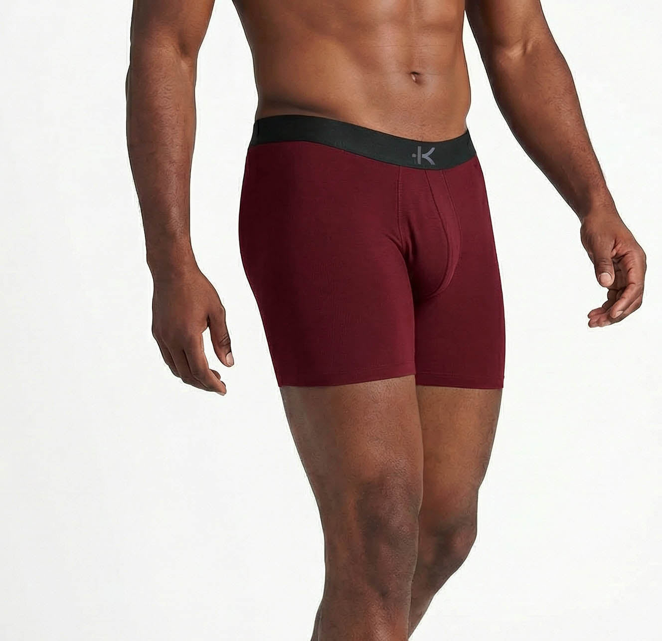 Second Skin Tencel™Modal Standard Length Boxer Brief - No Fly (6 inch inseam leg)